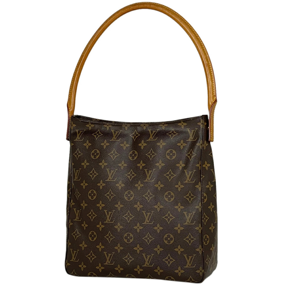 Louis Vuitton Looping Shoulder Bag Monogram Brown